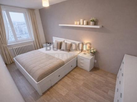 ložnice | Pronájem bytu, 3+kk, 54 m²