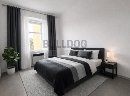 pokoj (spojený s kuchyní) | Pronájem bytu, 2+kk, 53 m²