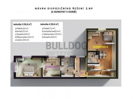 2NP-4 byty, Polabská | Prodej - nájemní dům, 243 m²