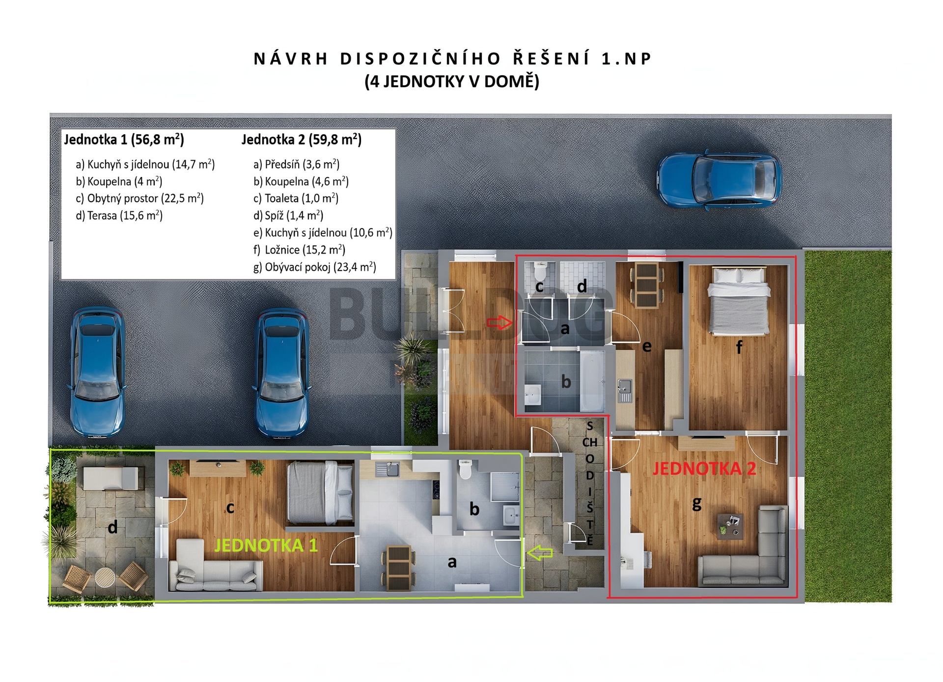 1NP-4 byty, Polabská