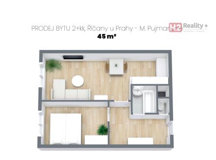 pudorys-bytu-mpujmanove.jpg | Prodej bytu, 2+kk, 45 m²