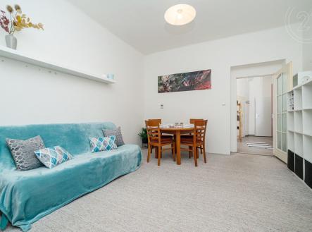obývací pokoj | Prodej bytu, 2+1, 47 m²