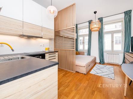 . | Pronájem bytu, 1+kk, 27 m²