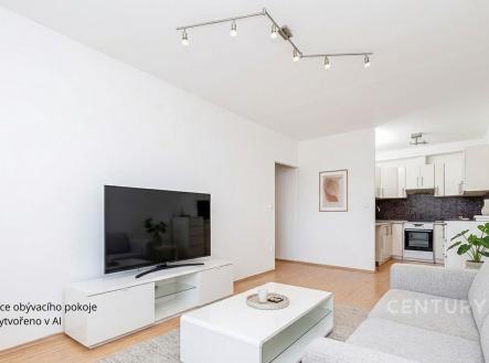 Vizualizace jak by mohl vypadat váš byt 2+kk, prodej Stříbrského,  Praha - Háje | Prodej bytu, 2+kk, 42 m²