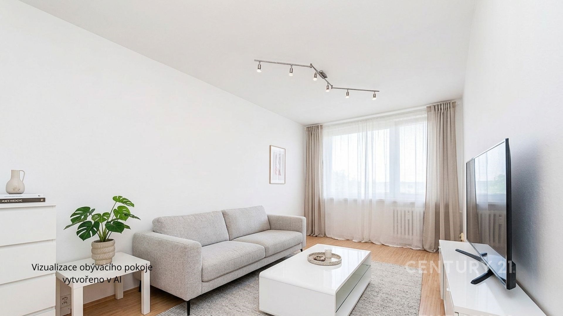 Vizualizace jak by mohl vypadat váš byt 2+kk, prodej Stříbrského,  Praha - Háje