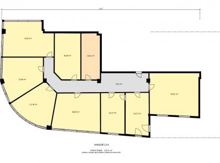 . | Pronájem - kanceláře, 235 m²