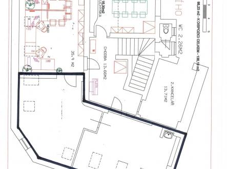 . | Pronájem - kanceláře, 63 m²