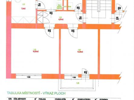 . | Pronájem bytu, 3+1, 65 m²