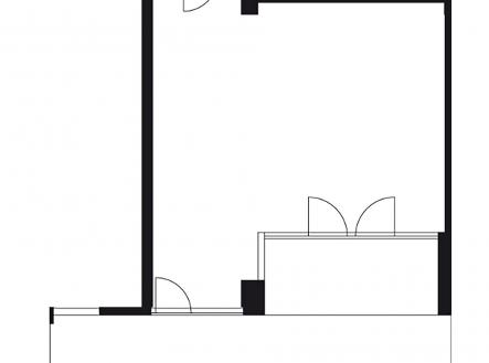 Komerční prostory s terasou o celkové ploše 95,8 m² ve 3 | Prodej - kanceláře, 96 m²