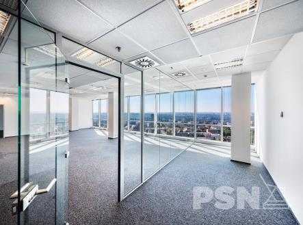 Pronájem kanceláří na Pankráci | Pronájem - kanceláře, 950 m²