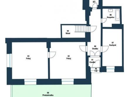 Prostorný byt 2+1 s předzahrádkou | Prodej bytu, 2+1, 126 m²