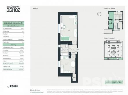 Prodej bytu, 1+1, 40 m² obrázek