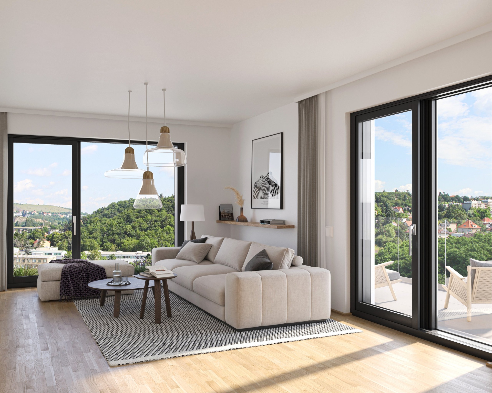 Velkorysý byt 3+kk v Modřanech