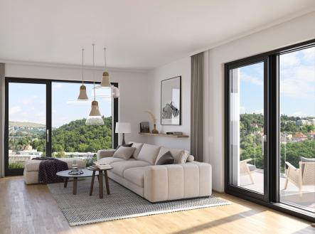 Velkorysý byt 3+kk v Modřanech | Prodej bytu, 3+kk, 132 m²