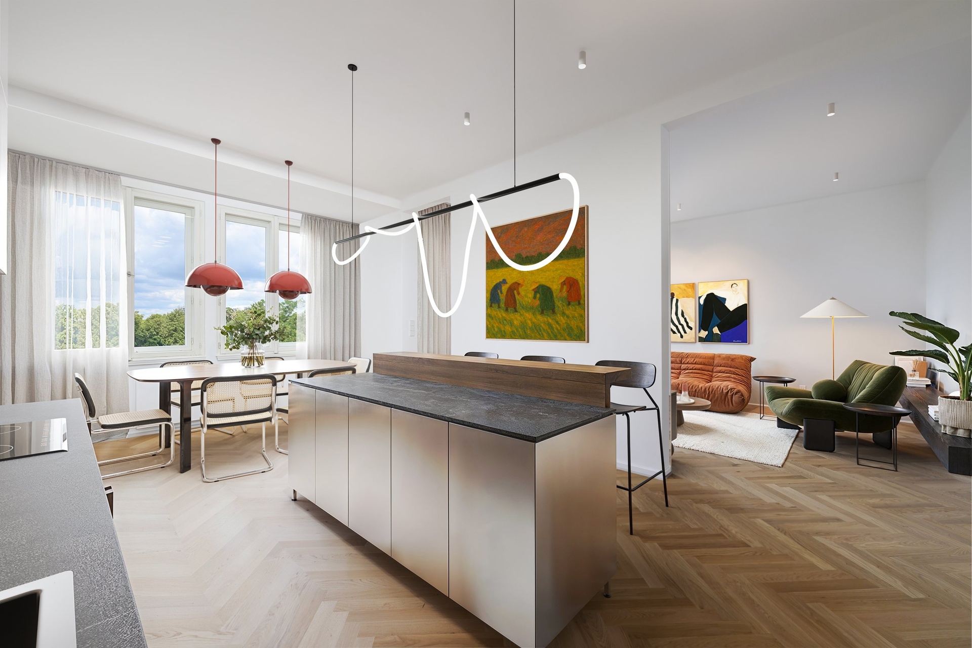 Elegantní byt 3+kk na Vinohradech