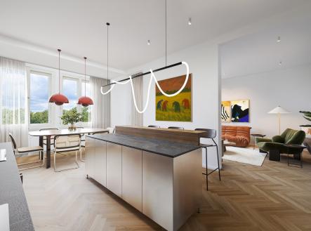 Prodej bytu, 3+kk, 118 m²