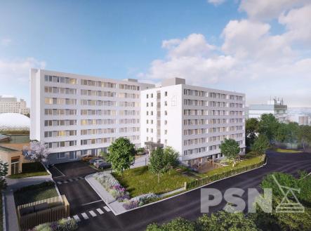 Vizualizace nemusí odpovídat skutečnosti | Prodej bytu, 1+kk, 23 m²