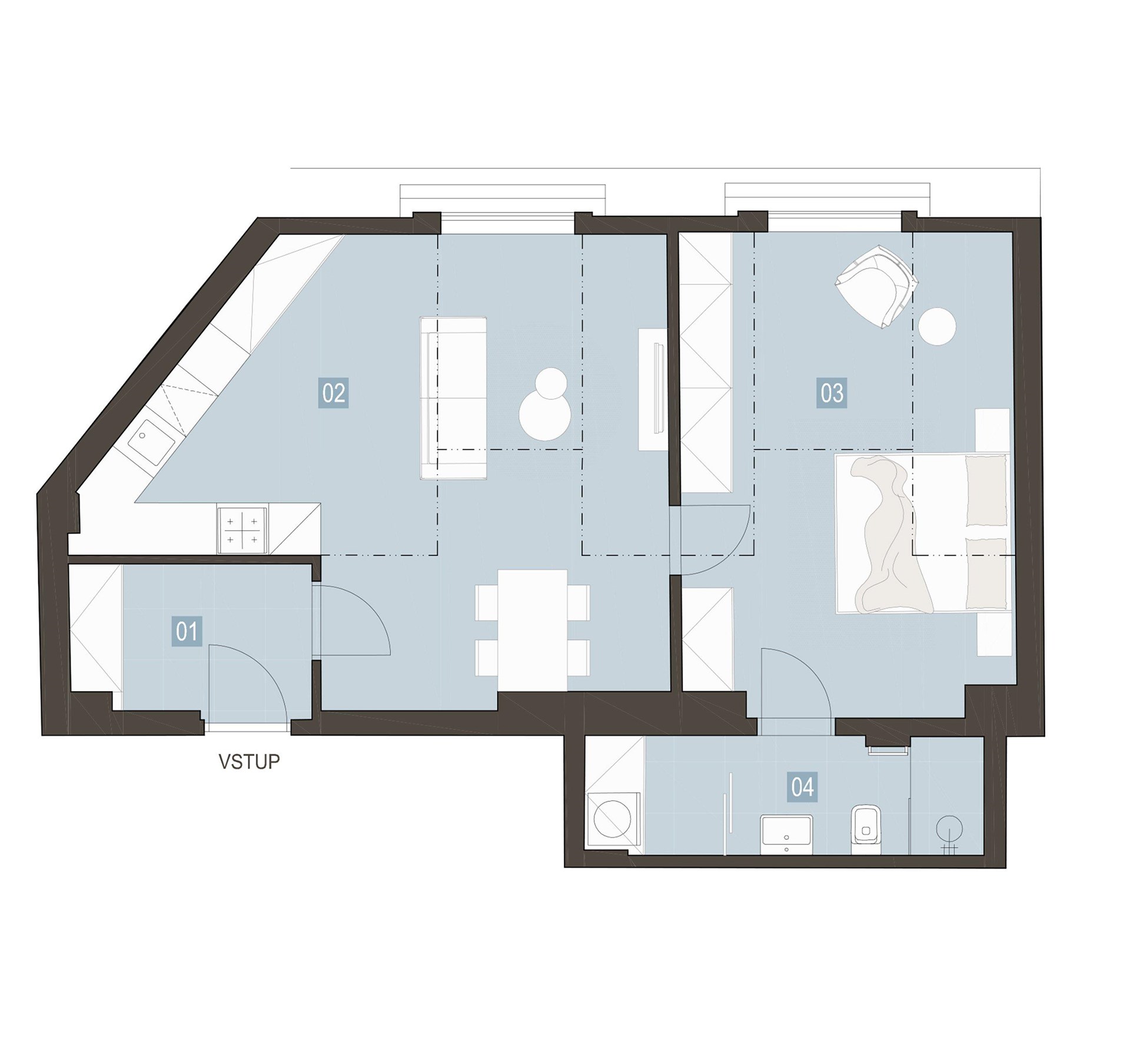 Bytová jednotka č. 73