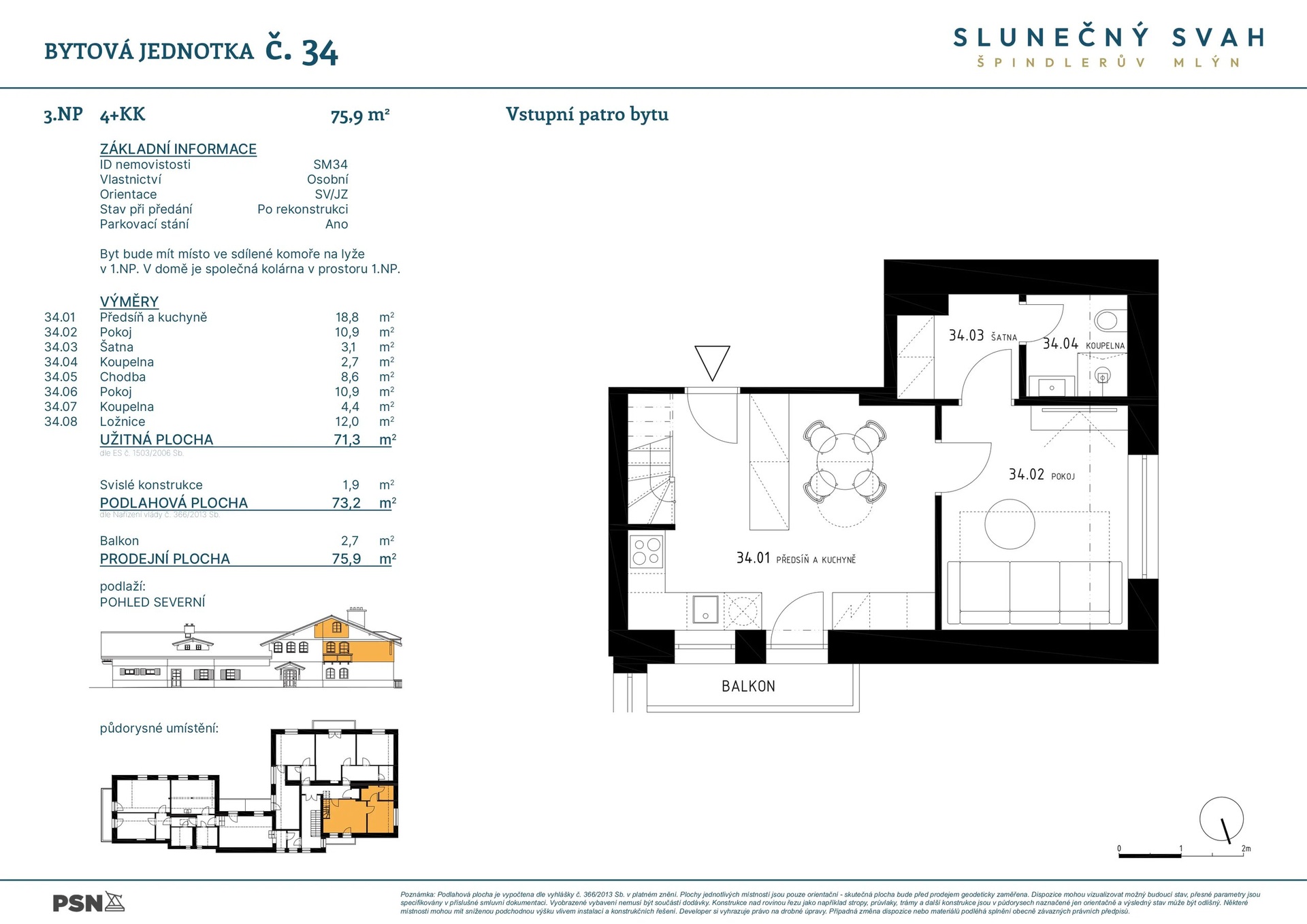 Slunečný svah - Špindlerův Mlýn