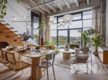 Exkluzivní loft ve Vanguard Prague - Prostor, kde se sny stávají skutečností | Prodej bytu, 3+kk, 94 m²