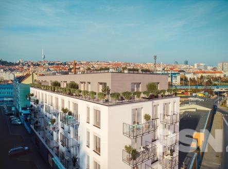 Vizualizace nemusí odpovídat skutečnosti | Prodej bytu, 2+kk, 59 m²