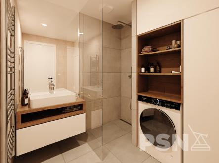 Vizualizace nemusí odpovídat skutečnosti | Prodej bytu, 2+kk, 45 m²