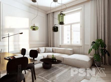 Vizualizace nemusí odpovídat skutečnosti  | Prodej bytu, 2+kk, 45 m²