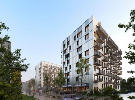 Bytová jednotka č. 2606 | Prodej bytu, 2+kk, 48 m²