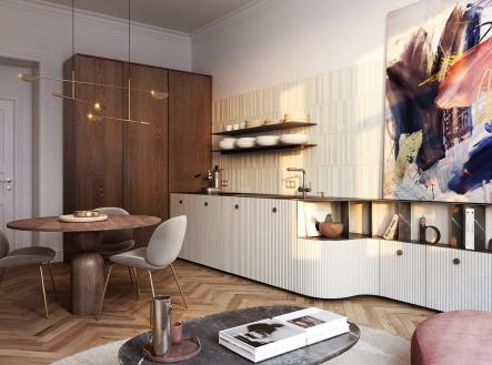 Prostorný byt 3+kk na Vinohradech | Prodej bytu, 3+kk, 93 m²