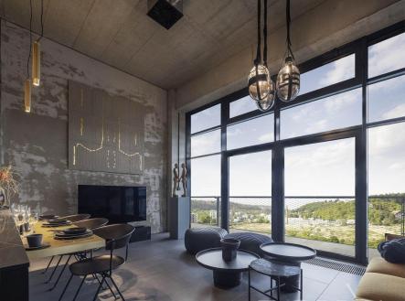 Moderní loft 2+kk s balkonem ve Vanguard Prague | Prodej bytu, 2+kk, 58 m²