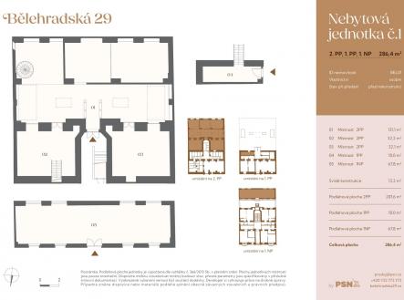 Velkorysá retailová jednotka na Vinohradech | Prodej - obchodní prostor, 273 m²