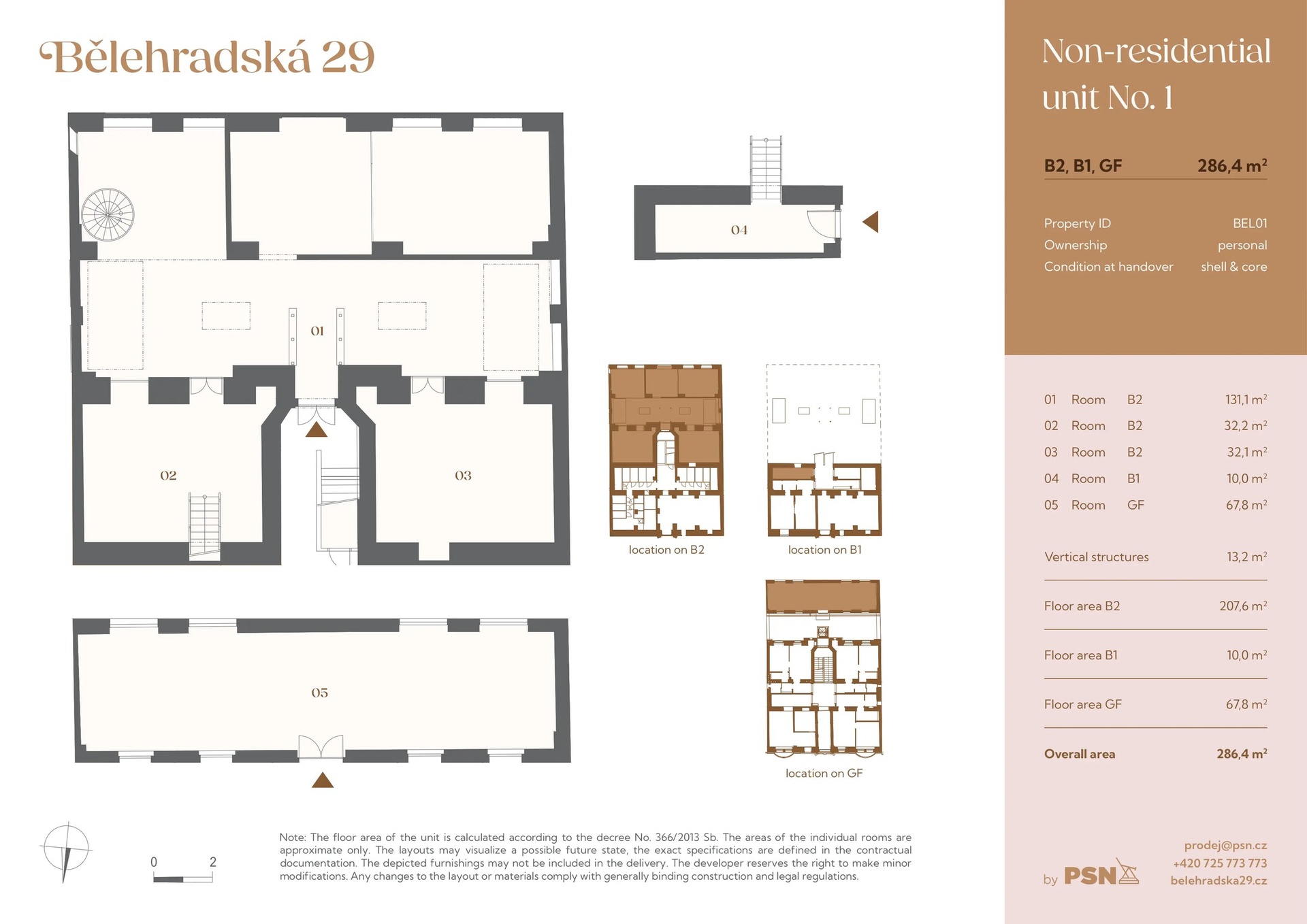 Velkorysá retailová jednotka na Vinohradech