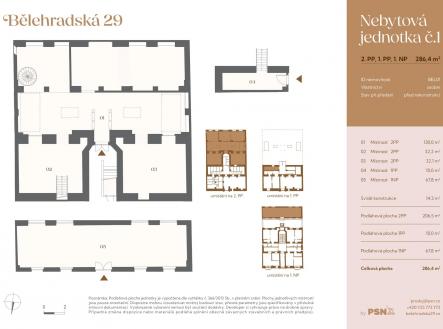Bělehradská 29 | by PSN | Prodej - obchodní prostor, 273 m²