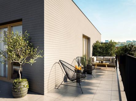 Prostorný byt 2+kk s balkonem | Prodej bytu, 2+kk, 61 m²