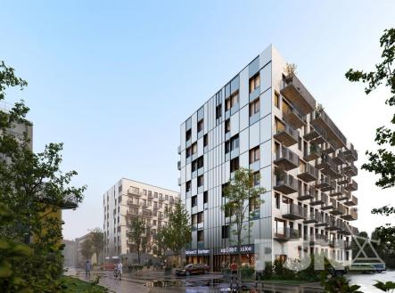 Investiční byt 2+1 v projektu rezidenci BRNO JEDNA | Prodej bytu, 2+1, 40 m²