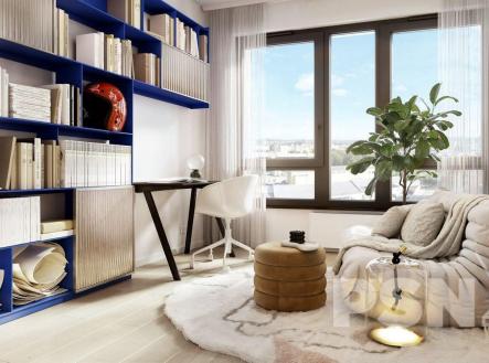 Investiční byt 2+1 v projektu rezidenci BRNO JEDNA | Prodej bytu, 2+1, 40 m²