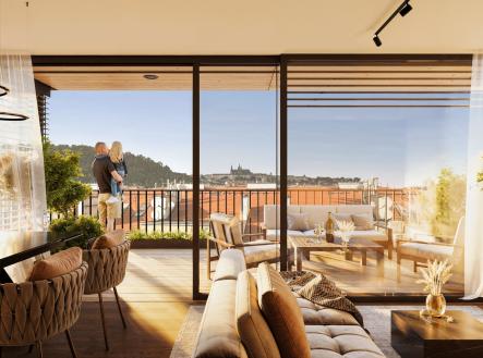 Prémiový byt 5+kk na Smíchově | Prodej bytu, 5+kk, 174 m²