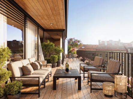 Prémiový byt 5+kk na Smíchově | Prodej bytu, 5+kk, 174 m²