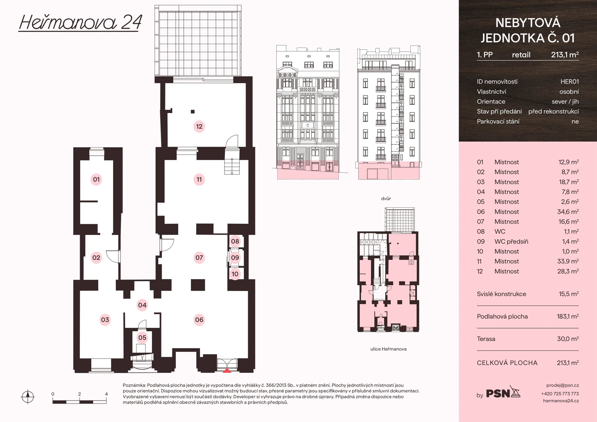 Heřmanova 24, Praha 7 | PSN
