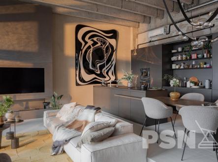 Exkluzivní loft ve Vanguard Prague - Prostor, kde se sny stávají skutečností | Prodej bytu, 3+kk, 69 m²