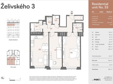 PDF #2 | Prodej bytu, 3+kk, 85 m²