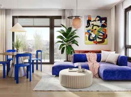 Neon & Xenon | Brno Jedna by PSN | Prodej bytu, 1+kk, 32 m²