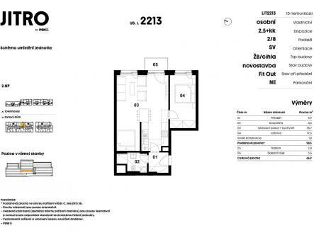 PDF #1 | Prodej bytu, 2+kk, 67 m²