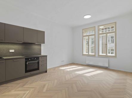 2 | Pronájem bytu, 3+kk, 66 m²