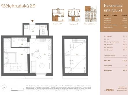 Bělehradská 29 | by PSN | Prodej bytu, atypický, 78 m²