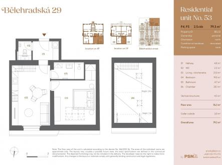 Bělehradská 29 | by PSN | Prodej bytu, atypický, 79 m²