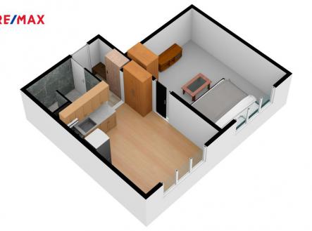 4-3d.jpeg | Pronájem bytu, 2+kk, 39 m²