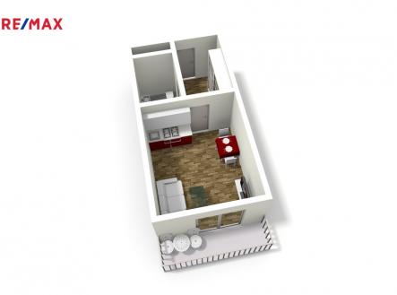 ld1001-1-1.jpg | Pronájem bytu, 1+kk, 26 m²