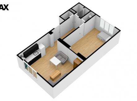 793-byt3db.jpg | Pronájem bytu, 2+kk, 54 m²