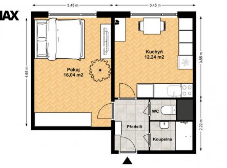 2329-byt-1.jpg | Pronájem bytu, 1+1, 35 m²